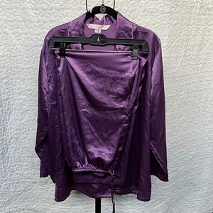 VS night silk pajamas